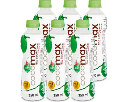 Cocomax Coconut Water 100% 6x350ml
