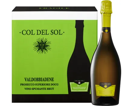 Col del Sol Brut Prosecco Superiore di Valdobbiadene DOCG