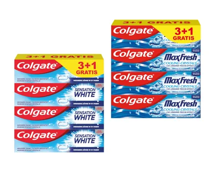Colgate Zahnpasta 3+1