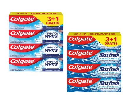 Colgate Zahnpasta 3+1