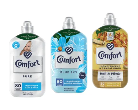 Comfort Weichspüler Blue/Pure/Honey