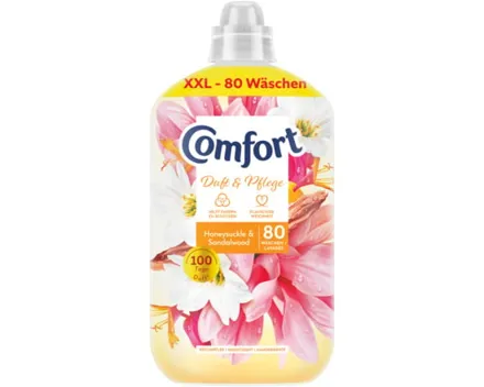 Comfort Weichspülkonzentrat Honeysuckle & Sandalwood 80 Waschgänge