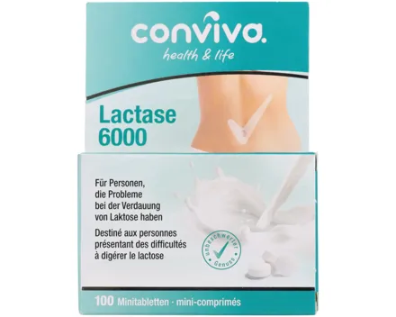 Conviva Lactase 6000 Minitabletten 100 Stück