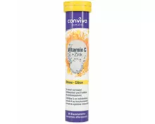 Conviva Vitamin C + Zink Zitrone 20 Stück