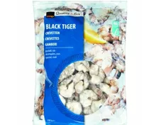 Coop Crevetten Black Tiger, roh, geschält, ASC, aus Zucht, Vietnam, tiefgekühlt, 750 g
