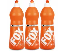 Coop Fox Handgeschirrspülmittel Classic Orange, 3 x 750 ml, Trio