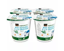 Coop Naturaplan Bio-Jogurt à la Grecque Nature, 4 x 150 g