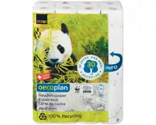 Coop Oecoplan Haushaltspapier, FSC® Recycled, decor & short, 16 Rollen