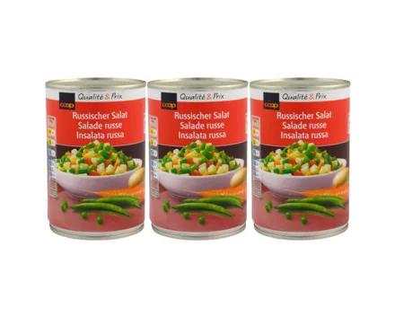 Coop russischer Salat 3x260g