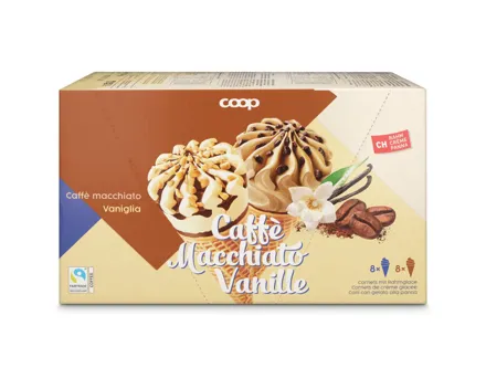 Cornet Caffè Macchiato Vanille 16x125ml