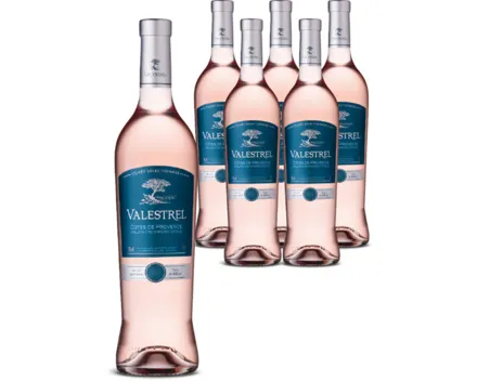 Côtes de Provence AOC Rosé Valestrel 6x 75cl (2025) – Roséwein, Frankreich (0.75l)
