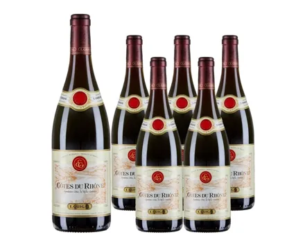 Côtes-du-Rhône AOC E. Guigal 6x 75cl (2022) – Rotwein, Frankreich (0.75l)
