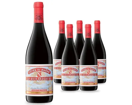 Côtes-du-Rhône AOC La Renjardière 6x 75cl (2024) – Rotwein, Frankreich (0.75l)