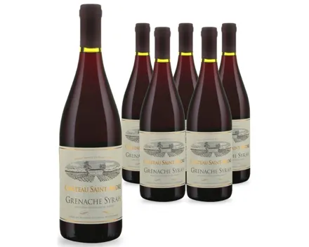 Côtes-du-Rhône AOP Château Saint-André 6x 75cl (2023) – Rotwein, Frankreich (0.75l)