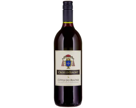 Côtes du Rhône AOP Croix d'Amont – Rotwein, Frankreich (1l)