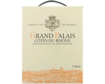 Côtes-du-Rhône AOP Grand Palais Bag in Box – Rotwein, Frankreich