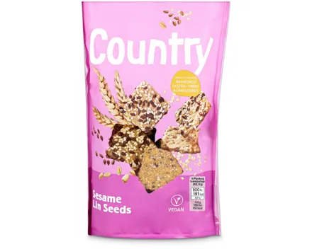 Country Cracker Sesam & Leinsamen