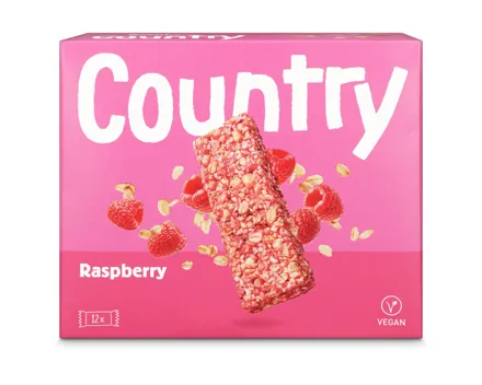 Country Riegel Raspberry 12x20g