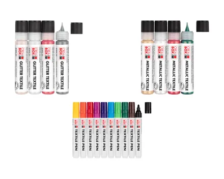 CreaBox Textilmalstifte