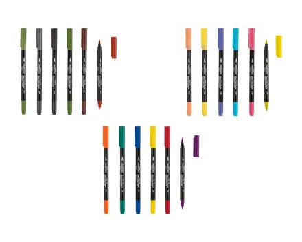 Crelando Aquarell-Filzstifte, 6-tlg.