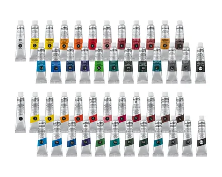 Crelando Ölfarben/Aquarellfarben, 24-tlg.