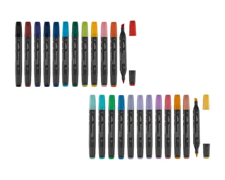 Crelando Sketchmarker-Set, 12-tlg.