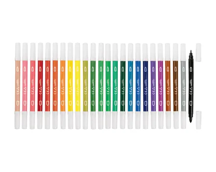 Crelando® Doppelfasermaler, 24-tlg.