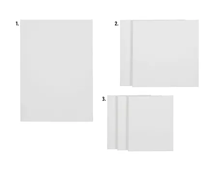 Crelando® Leinwand/-Set