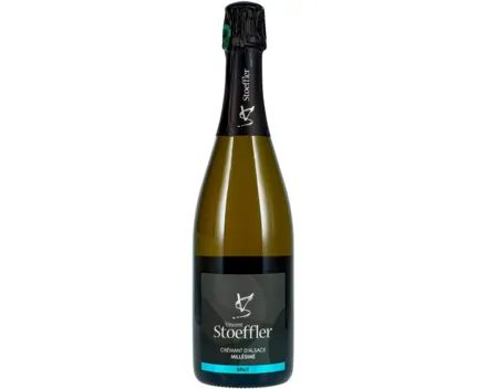 Crémant Crémant d'Alsace AOP Brut Millésimé Vincent Stoeffler (2021) – Schaumwein, Frankreich (0.75l)