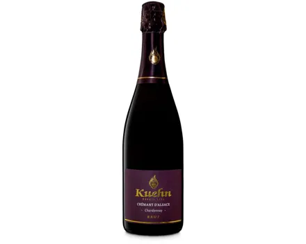 Crémant d'Alsace AOC Chardonnay Kuehn Brut – Schaumwein, Frankreich (0.75l)