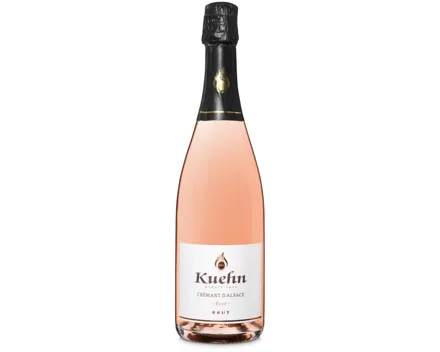 Crémant d'Alsace Brut Rosé Pinot Noir Kuehn – Schaumwein, Frankreich (0.75l)