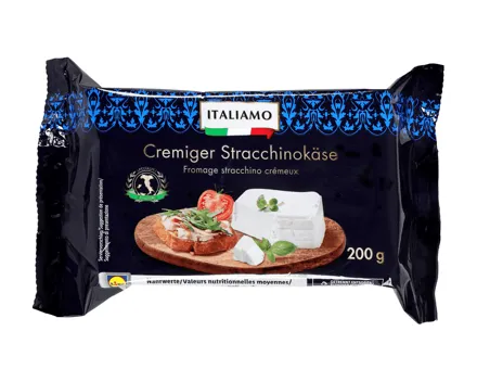 Cremiger Stracchinokäse (Aktion nur im Tessin gültig)