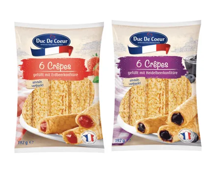 Crepes mit Füllung