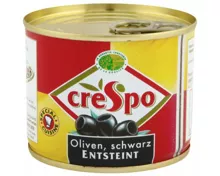 Crespo Oliven schwarz entsteint