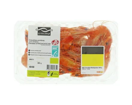Crevetten Madagascar ASC gekocht