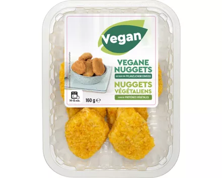 Crispy vegane Nuggets