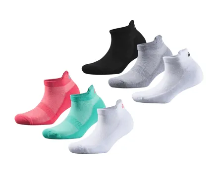 CRIVIT Damen-Sport-Sneakersocken, 3er