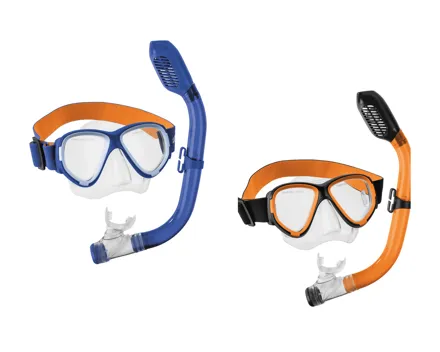 CRIVIT Kinder-Schnorchel-Set, 2-tlg.