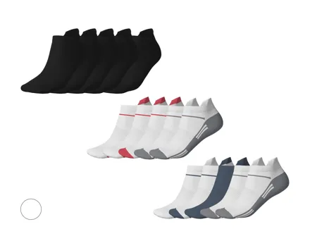 CRIVIT Sport-Sneakersocken, 5er-Set