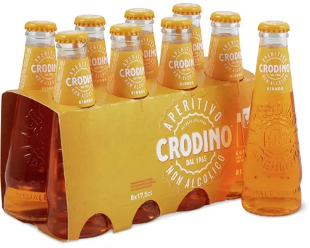 Crodino Biondo Aperitif, 8er-Pack