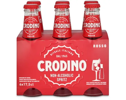 Crodino Rosso alkoholfrei 6x17.5cl