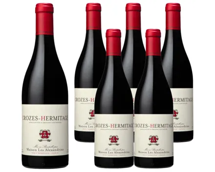 Crozes-Hermitage AOC Alexandrins 6x 75cl (2023) – Rotwein, Frankreich (0.75l)
