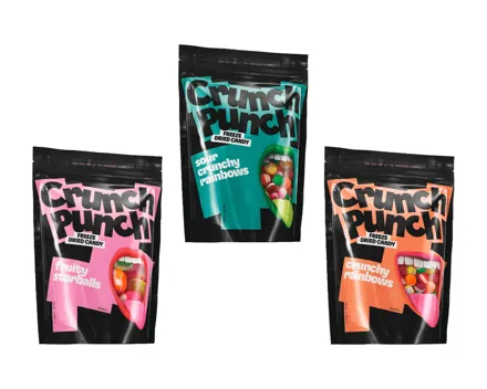 Crunch Punch Freeze Dried Candy Fruity Starballs