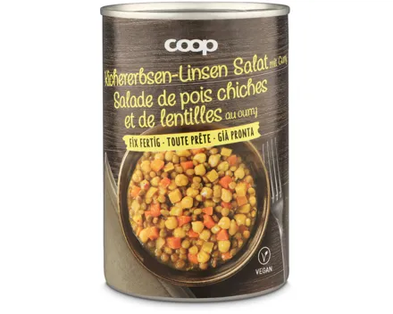 Curry Linsen Salat