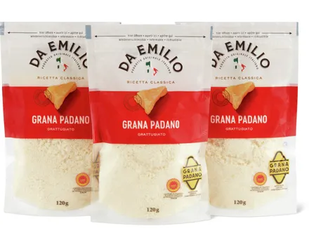 Da Emilio Grana Padano gerieben, 3er-Pack