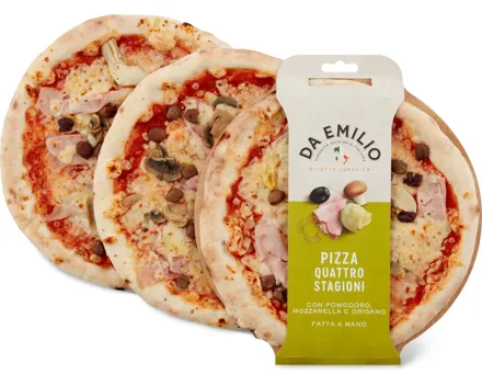 Da Emilio Pizzen gekühlt