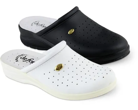 Damen-Clog Leder