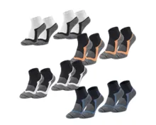 Damen-/Herren-Radler-Sportsocken, 2er-Pack
