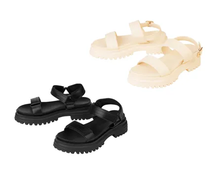 Damen-Plateau-Sandalen