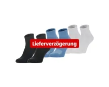 Damen/Herren-Fitness-Socken, 3-teilig, Low Cut
